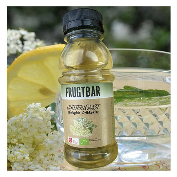 FRUGTBAR kologiske Hyldeblomstsaft - 0,25 l PET