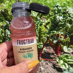 FRUGTBAR kologiske Rabarbersaft - 0,25 l PET