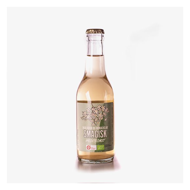 SMAGISK kologiske Hyldeblomstsaft - 0,25 l glas