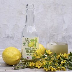 SMAGISK �kologiske Citron-Timian saft - 0,25 l glas