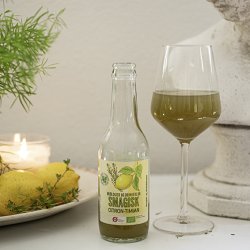 SMAGISK �kologiske Citron-Timian saft - 0,25 l glas