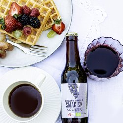 SMAGISK �kologiske Solb�rsaft - 0,25 l glas