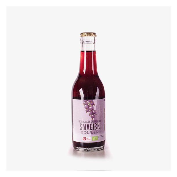 SMAGISK kologiske Solbrsaft - 0,25 l glas